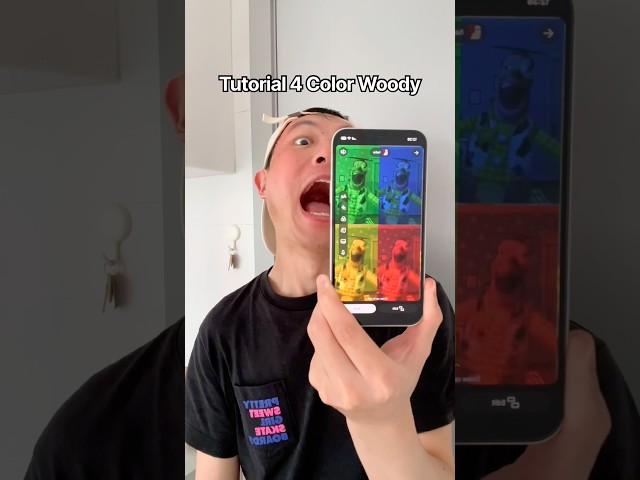 Tutorial 4 Color Woody 🌈🧸👉 #funny #shorts #fyp #trending #viral