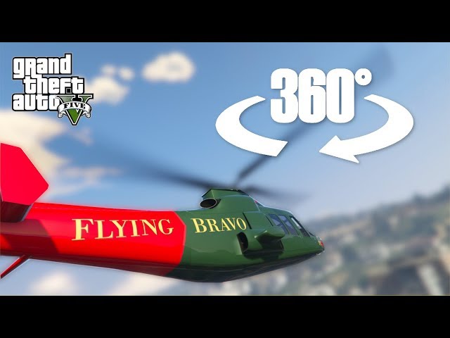 Helicopter Ride in VR - 360° Video