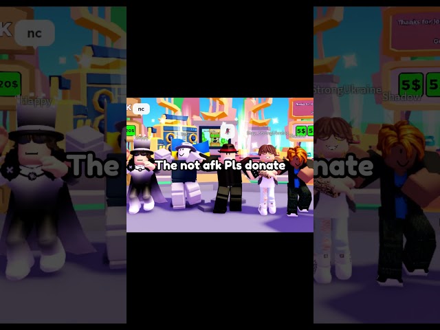 I miss the old Pls donate..  #roblox  #plsdonate #shorts