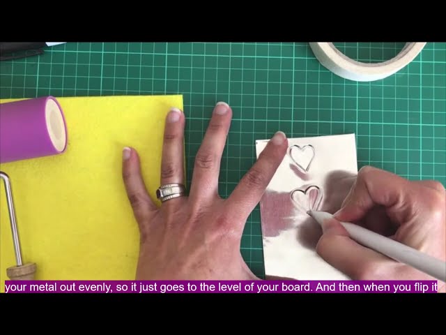 Basic Metal Embossing Techniques: Step-by-Step video tutorial