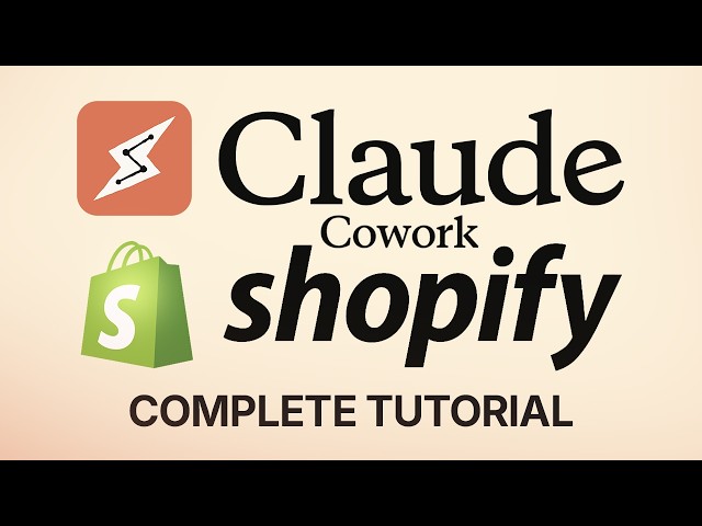 How to Use Claude Cowork to Build and Run a Shopify Store