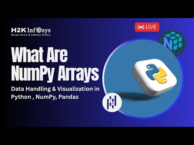 Python NumPy Tutorial | What Are NumPy Arrays | Python Tutorial For Beginners