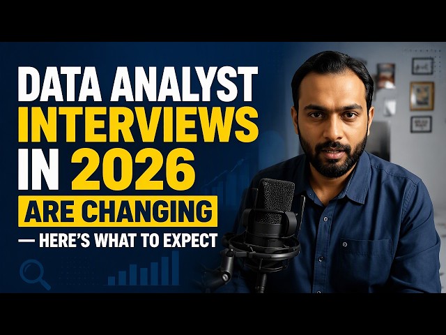 Data Analyst Interviews in 2026 Are Changing — Here's What to Expect