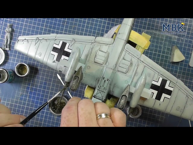 MBK builds #008 - 1:35 Junkers Ju87 G1/ G2 Stuka - Part 4 (Border BF-002)