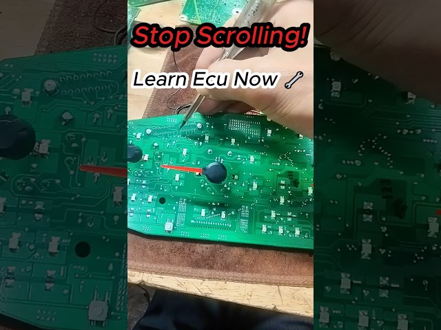 Channel for ECU Repair & Automotive Electronics – From Basics to Advanced #ecurepair  #learning
