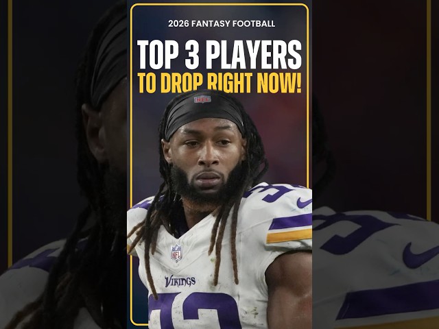 3 Players You WILL Drop After Week 1! | Fantasy Football #shorts