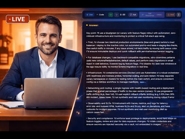 Lastround AI | Full Stack Developer Interview Simulation | LastroundAI Practice Session