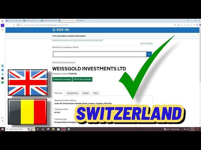 UK Limited Company Registration & Identity Verification from Belgium | UK LTD Formation from Belgium