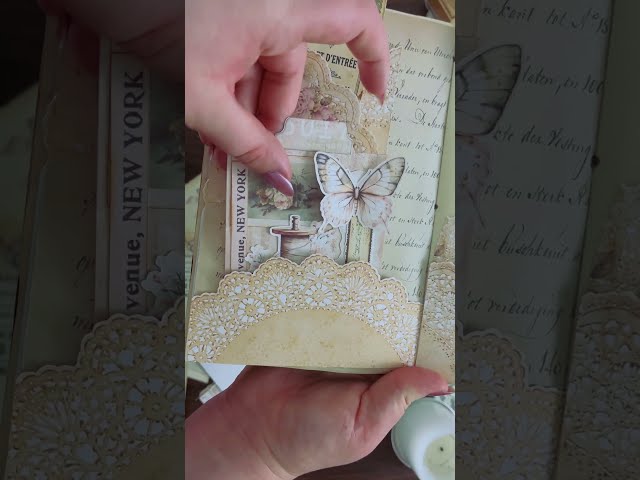 7 Easy Doily Pockets!✨ #junkjournalideas  #junkjournaling #junkjournal