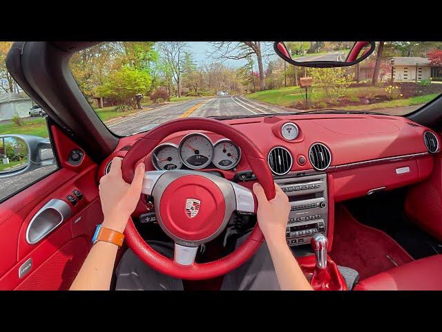 2008 Porsche Boxster RS60 Spyder - POV Test Drive (Binaural Audio)