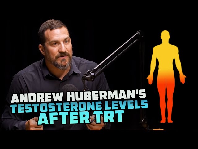Andrew Huberman's Testosterone Levels After TRT & Ideal Free Testosterone Levels
