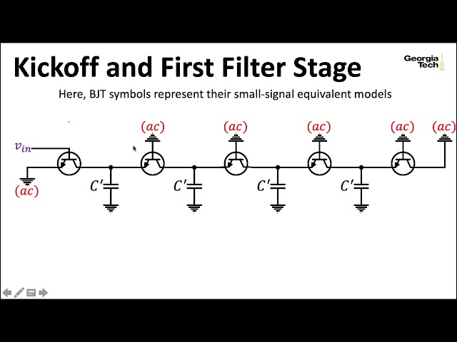 ECE4450 L22: Moog Ladder Filters Analyzed (Analog Circuits for Music Synthesis, Georgia Tech course)