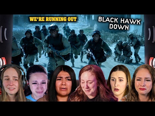 Black Hawk Down (2001) – "We're Running Out" Intense | First Time Reaction Compilation