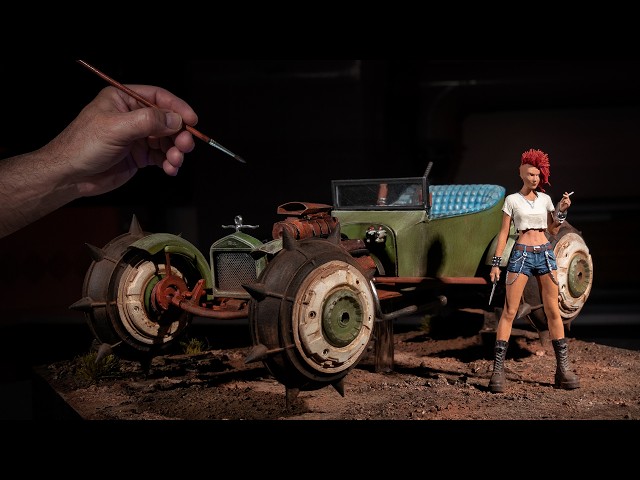 Don't Think About Touching My Ride!! #scalemodel #diorama