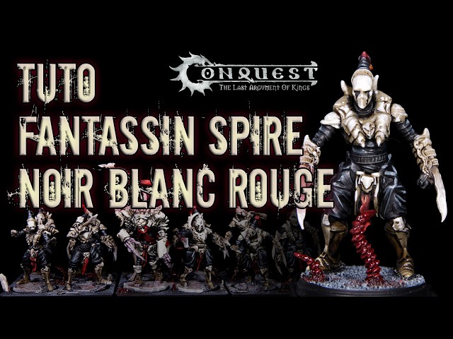 Painting Tutorial: Effective Color Scheme, Black, White, and Red