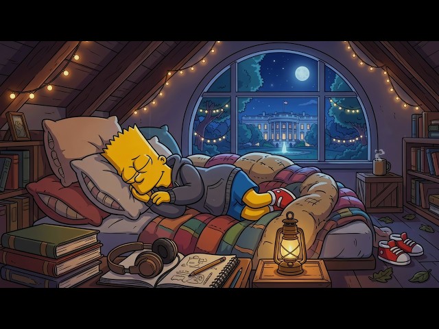 Bedtime Lofi 💤 Sleepy Melodies For Cozy Attics