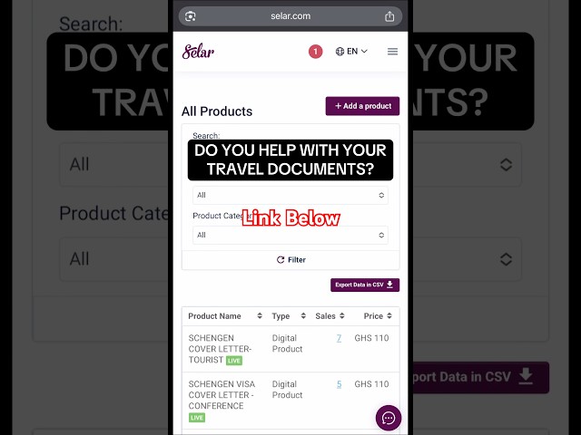 Travel Itinerary & Cover Letter Travelers Are Using | Tourist/Visitor Visa |#selar