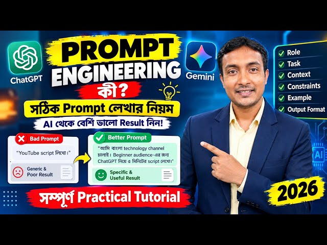 How to Write the Perfect Prompt for ChatGPT | Complete Prompt Engineering Tutorial | AI Tutorial ...
