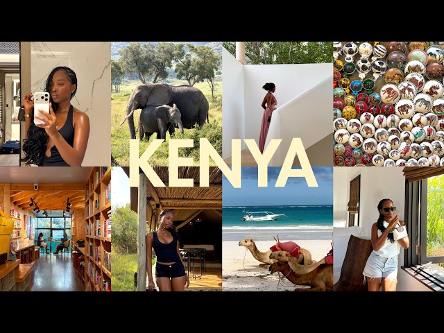 Nairobi, Maasai Mara & Diani - solo travel vlog.