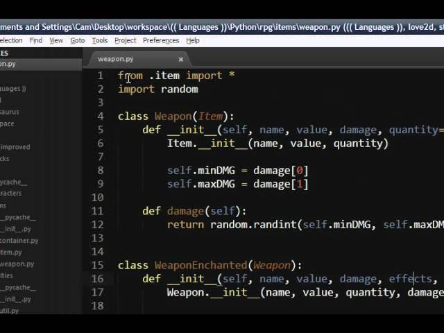 How to make a Python RPG - Part 6