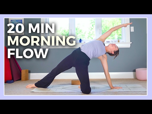 20 min Full Body Morning Yoga - Stretch & Energize