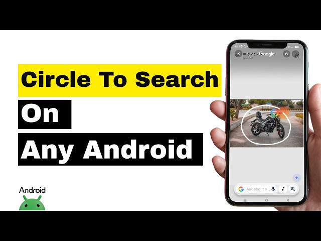 How to Enable & Use Circle to Search on Android  Circle to Search Kaise Enable Kare 2026