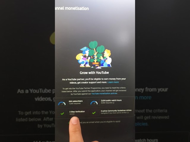 New Requirements for YouTube Partner Program ( YPP ) | August 2021 #shorts