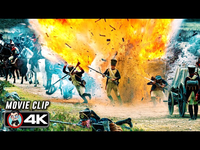 The Battle Of Borodino Scene | NAPOLEON (2023) Movie CLIP 4K
