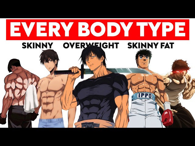 How To Build An Anime Physique For Every Body Type