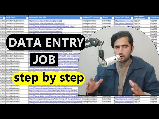 100% Free Data Entry Course for Beginners with Practice File
