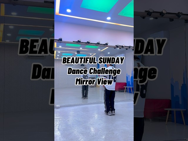 BEAUTIFUL SUNDAY Dance Challenge | Mirror View Tutorial #beautifulsunday #dancechallenge2026