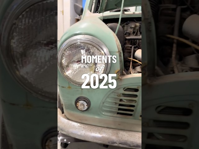 Happy New Year! Roll on 2026! #automotive #restoration #nye
