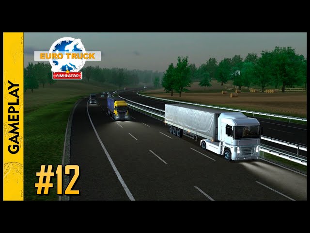 EURO TRUCK Simulator (Bordeaux - FRA x Paris - FRA)(Gameplay) #12