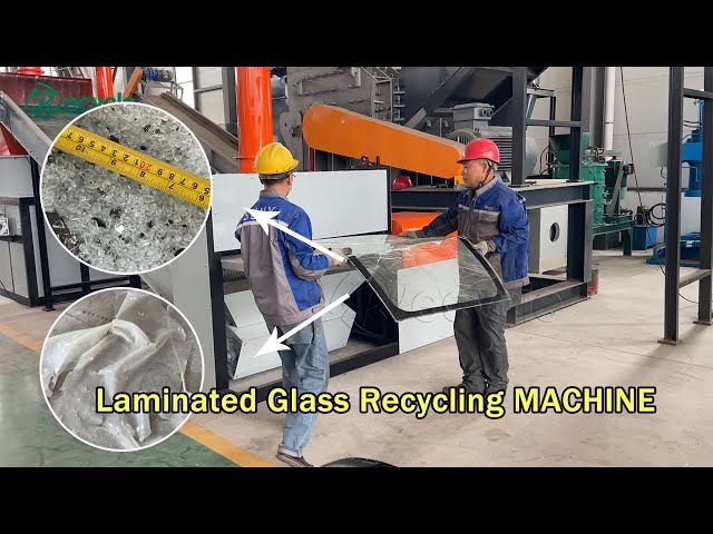 Machine That Help You Recycle Laminated Glass from Scrap Cars