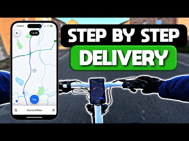 How to deliver Uber Eats STEP BY STEP | Delivery App Tutorial 2025