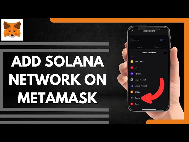 How To Add Solana Network On MetaMask