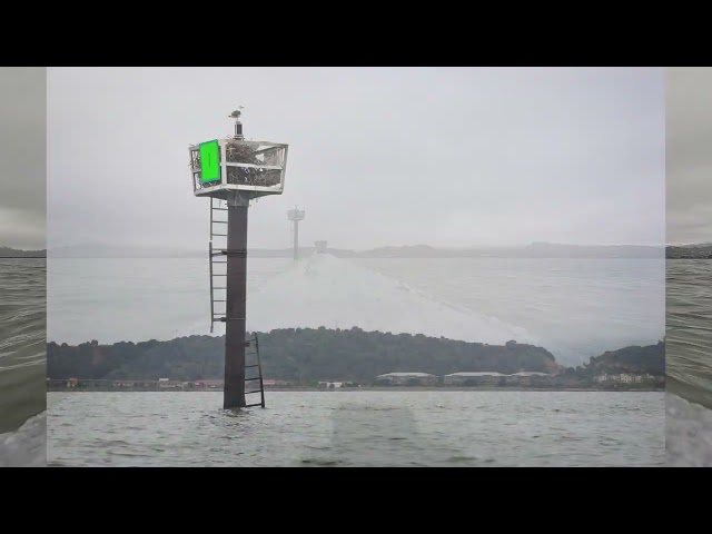 Foggy Time lapse Kayaking around Marin Islands from Loch Lomond