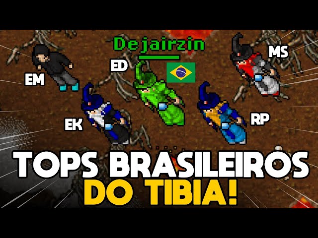 The top Brazilian Tibia players in each vocation!