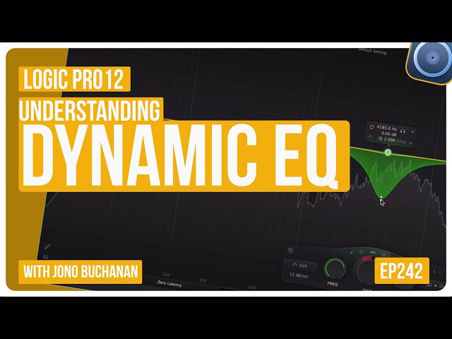 Logic Pro12: Understanding how Dynamic EQ works 
