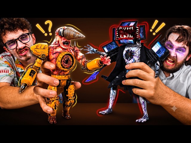 DIY Maxing! We Created Crafts Gone Zombie - Skibidi Toilet vs. Titan Monsters