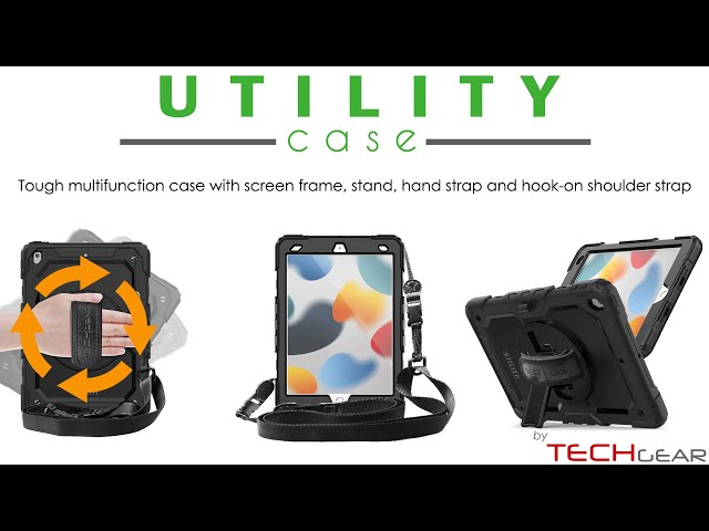 TECHGEAR UTILITY Case Installation Guide - iPad 10th Generation 10.9"