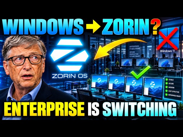 Zorin OS Is Coming for Microsoft — The Enterprise Shift Has Begun