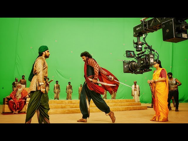Baahubali 2 Behind The Scenes | Kuntala War VFX Explained | Prabhas & SS Rajamouli BTS