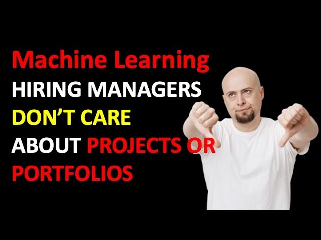 Hiring Mangers Don't Look at Projects or Portfolios