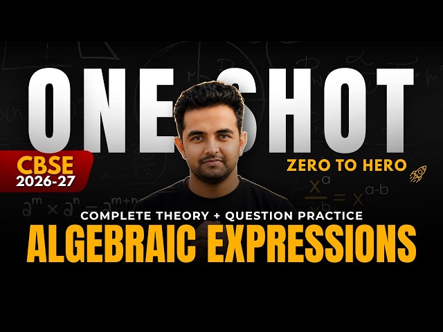 | Basics of algebra one shot 🔥😊 | COMPLETE THEORY + QUESTION PRACTICE 🔥 | #cbse #cbseboard 