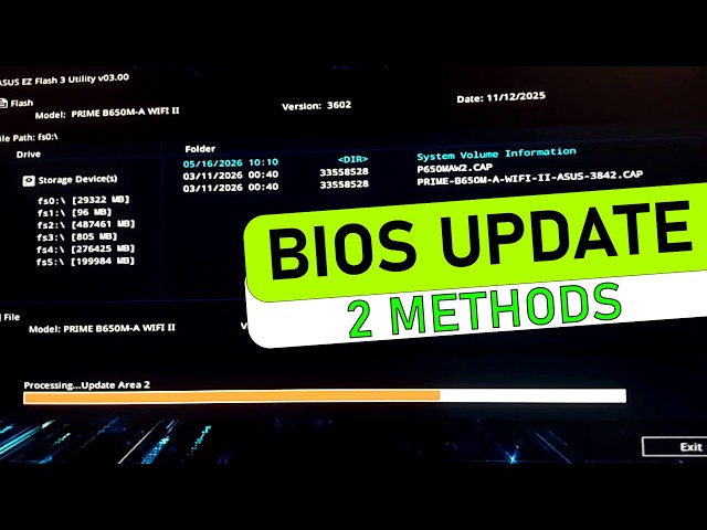 How to Update Your Motherboard BIOS – Step by Step Guide