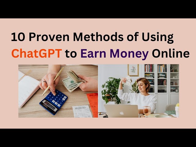 10 Ways to Earn Money Online through ChatGPT | Earn money with AI