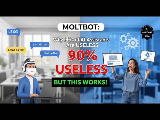 Moltbot: Why 90% of AI Assistants Are USELESS (But This One Actually Works)