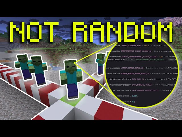 Why Zombies Spawn in a Plus Shape — Minecraft's Hidden Code Problem