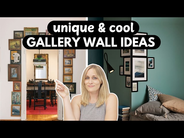 10 Unique Gallery Wall Ideas | How to Hang a Gallery Wall